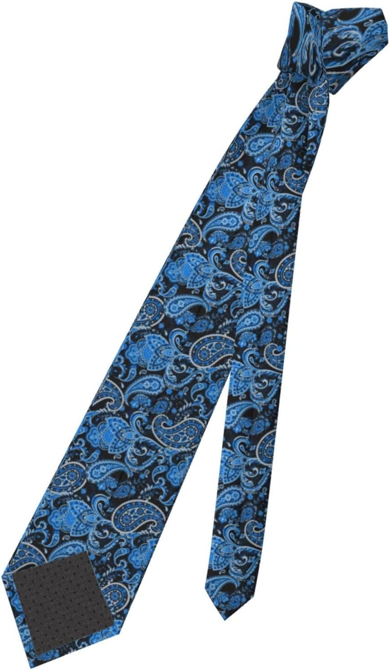 Yilad Tie for Men and Boy Novelty Fun Full Print Men's Necktie Skinny Fashion Narrow Wide - Image 4